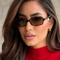 Rectangular Acetate Sunglasses - draft