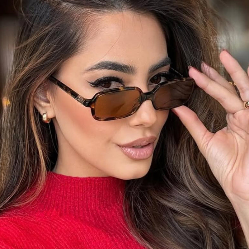 Rectangular Acetate Sunglasses - draft