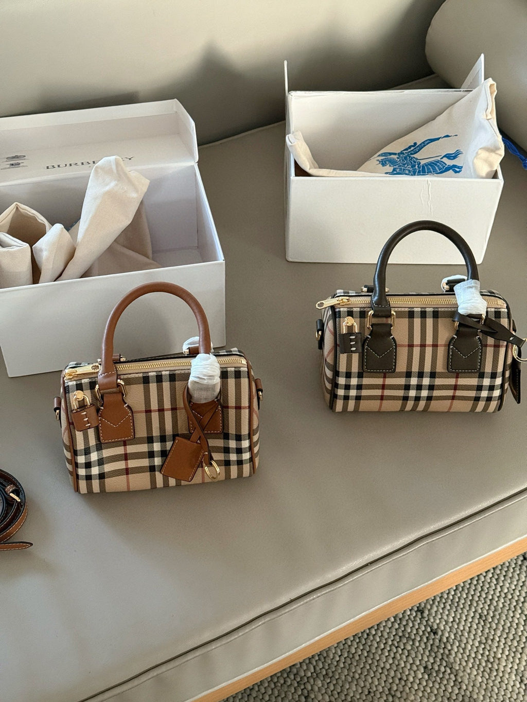 Mini Structured Top-Handle Bag - draft