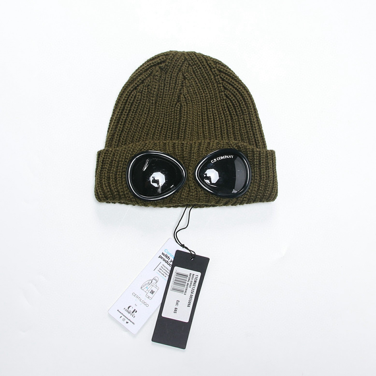 Beanie Hat with Integrated Goggles - draft