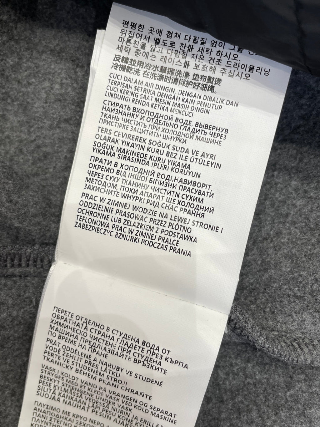 Grey Fleece Zip Jacket - draft