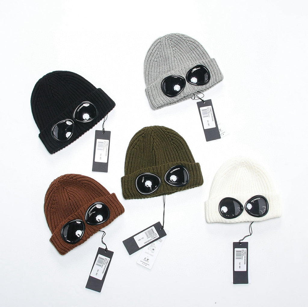 Beanie Hat with Integrated Goggles - draft