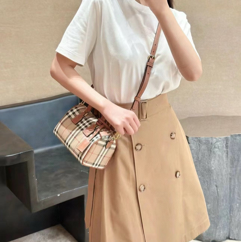 Mini Structured Top-Handle Bag - draft
