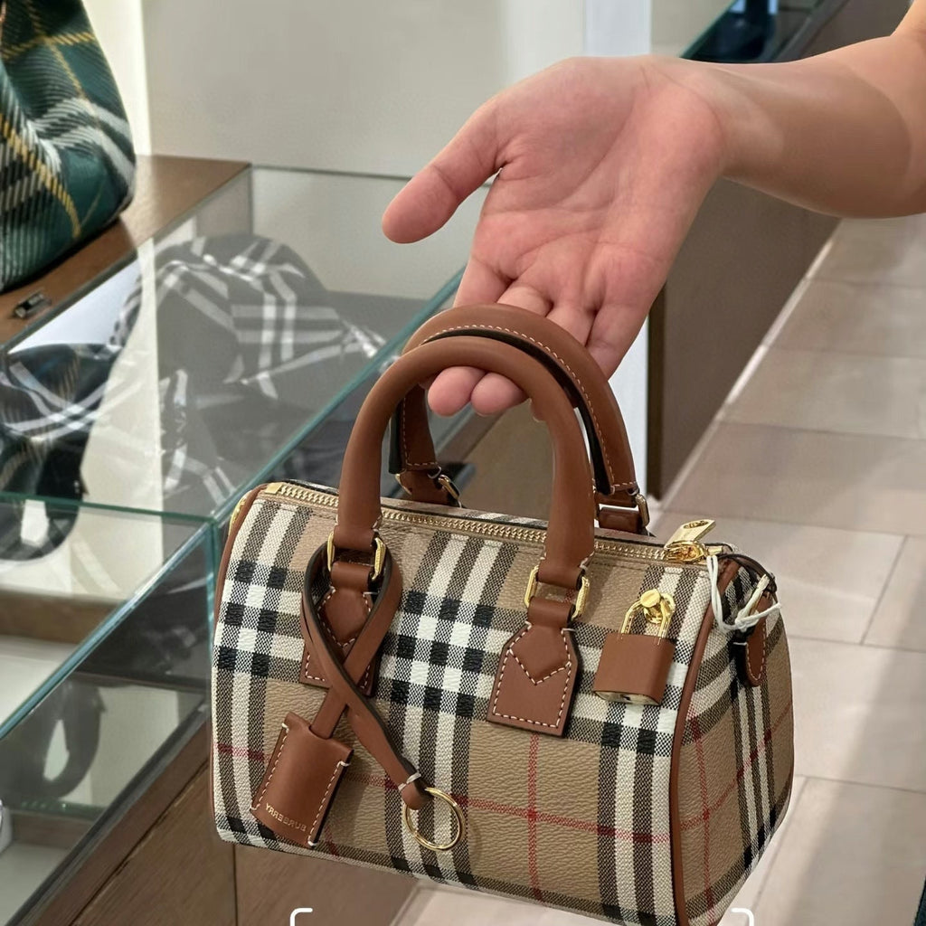 Mini Structured Top-Handle Bag - draft