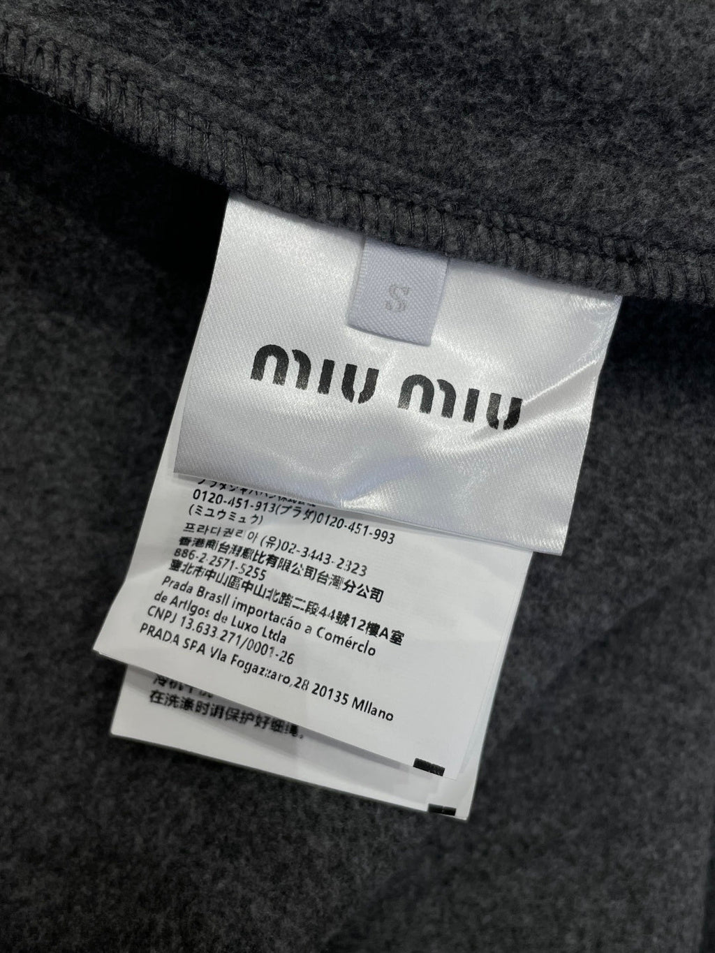 Grey Fleece Zip Jacket - draft