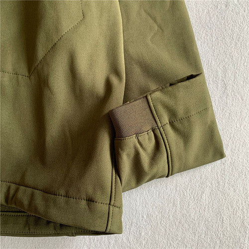 Hooded Jacket with Integrated Goggles - draft