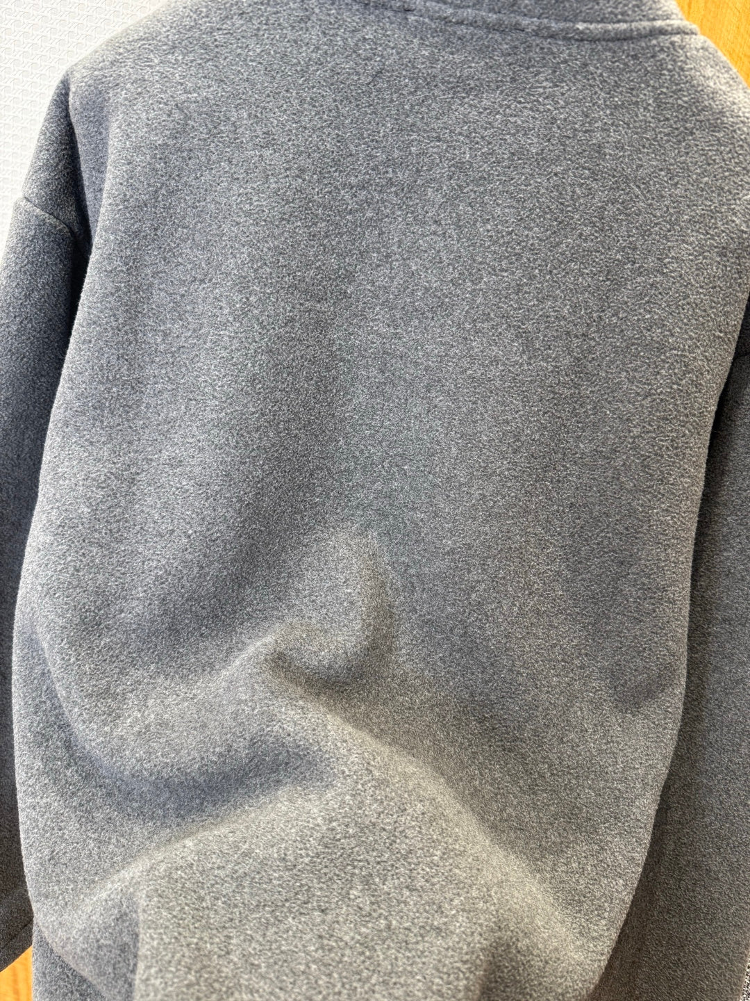 Grey Fleece Zip Jacket - draft