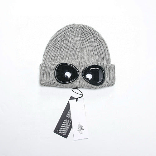 Beanie Hat with Integrated Goggles - draft