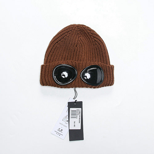 Beanie Hat with Integrated Goggles - draft