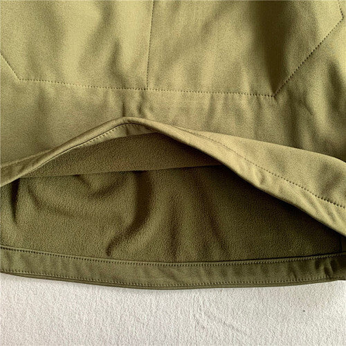 Hooded Jacket with Integrated Goggles - draft