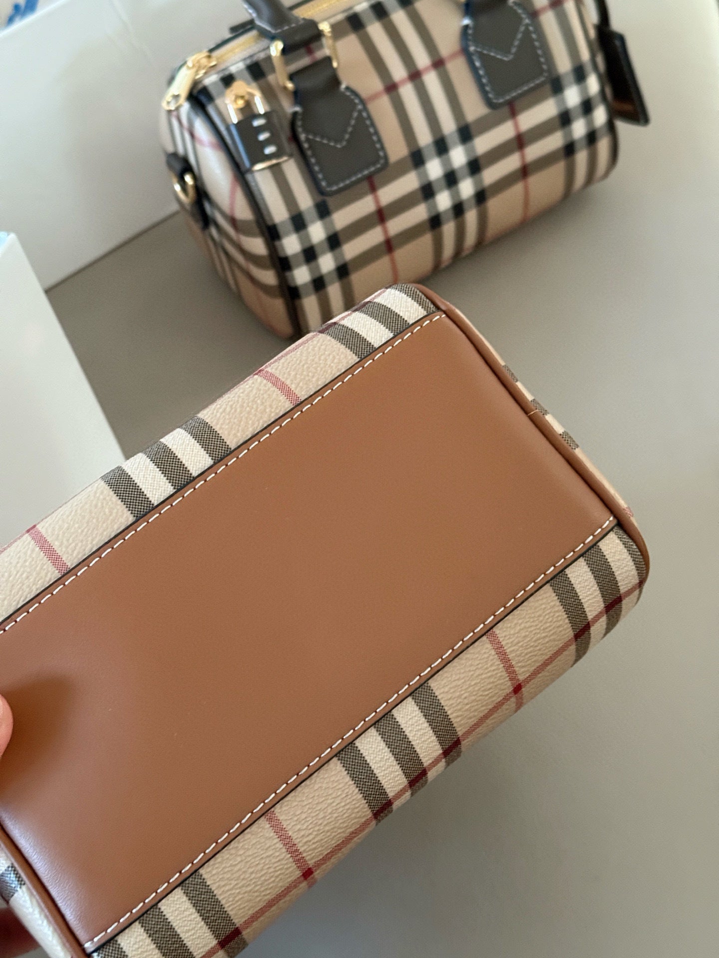 Mini Structured Top-Handle Bag - draft