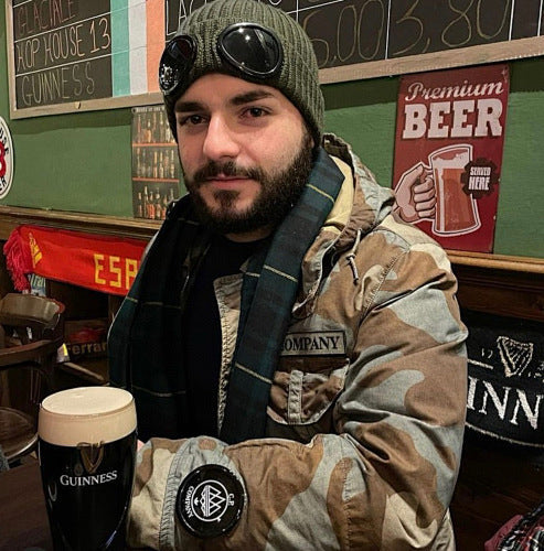 Beanie Hat with Integrated Goggles - draft