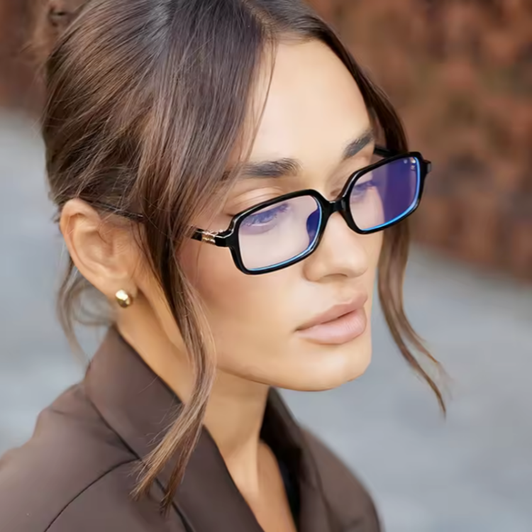 Rectangular Acetate Sunglasses - draft
