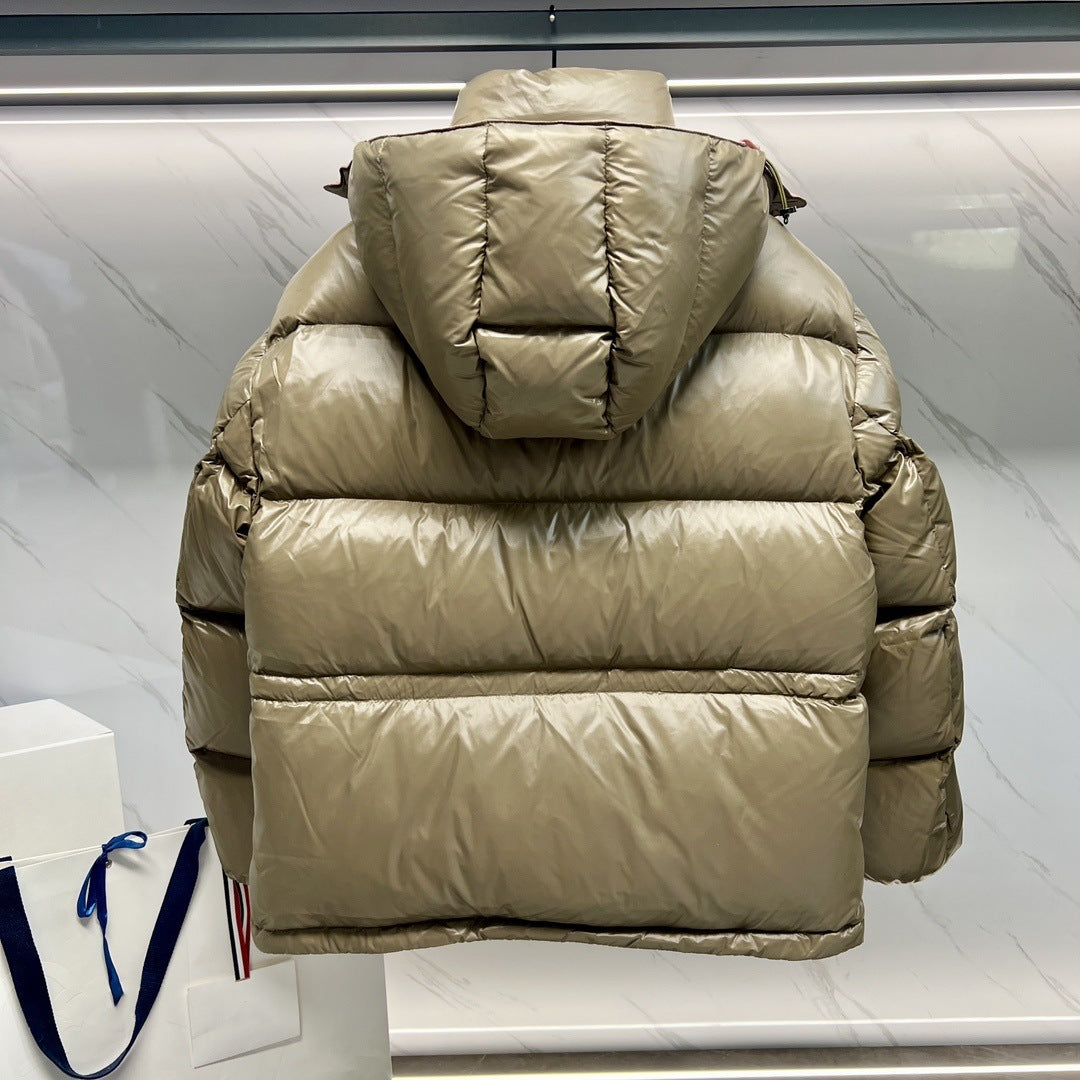 Olive Puffer Jacket