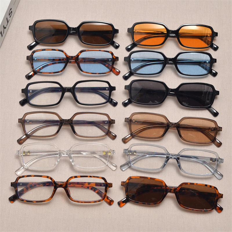 Rectangular Acetate Sunglasses - draft