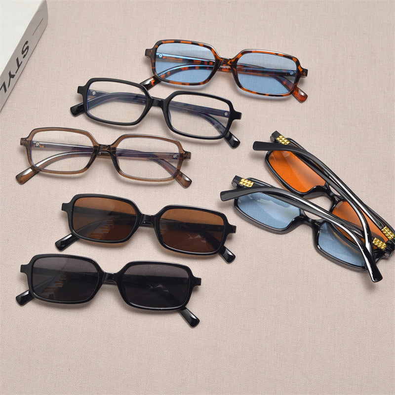 Rectangular Acetate Sunglasses - draft