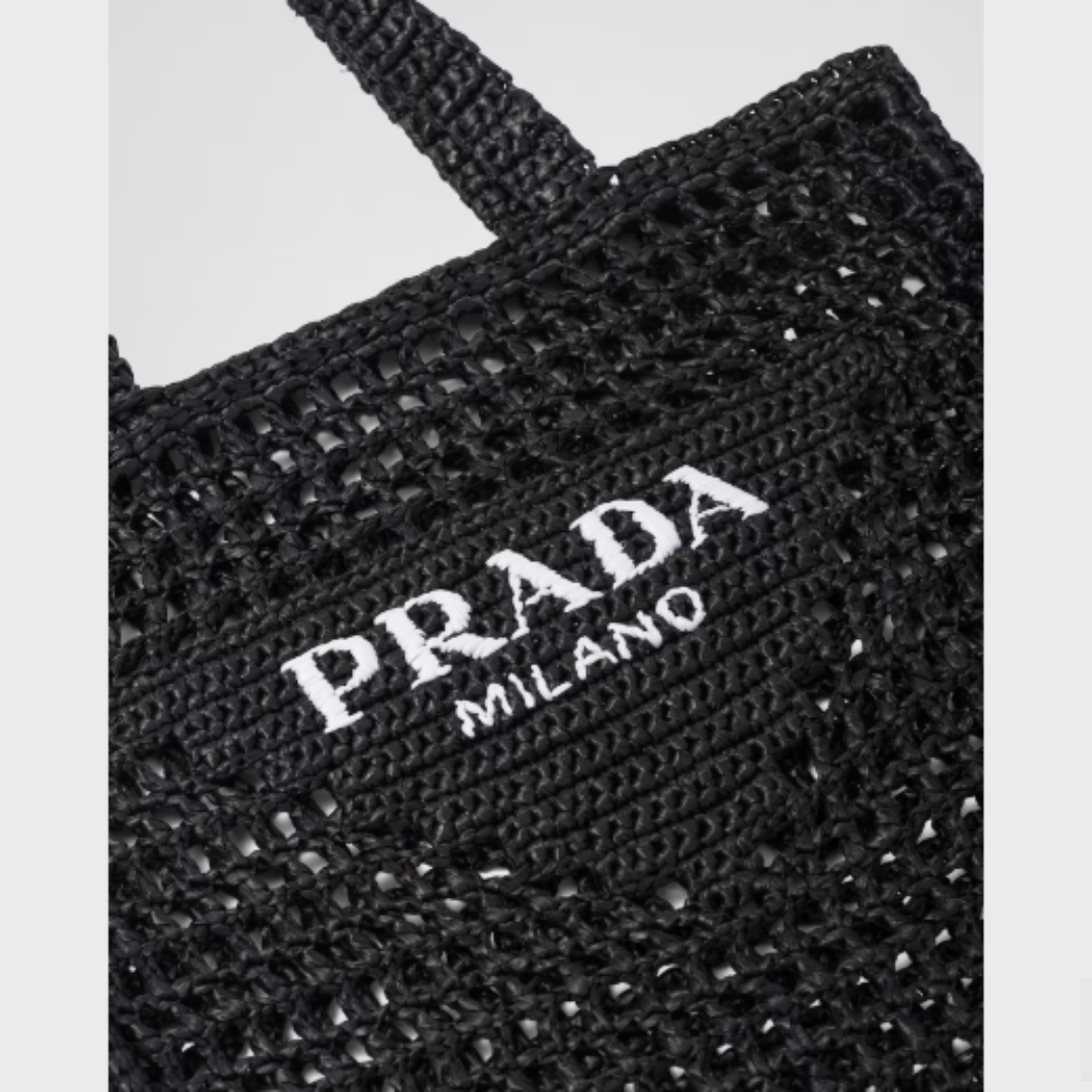 Crochet tote bag
