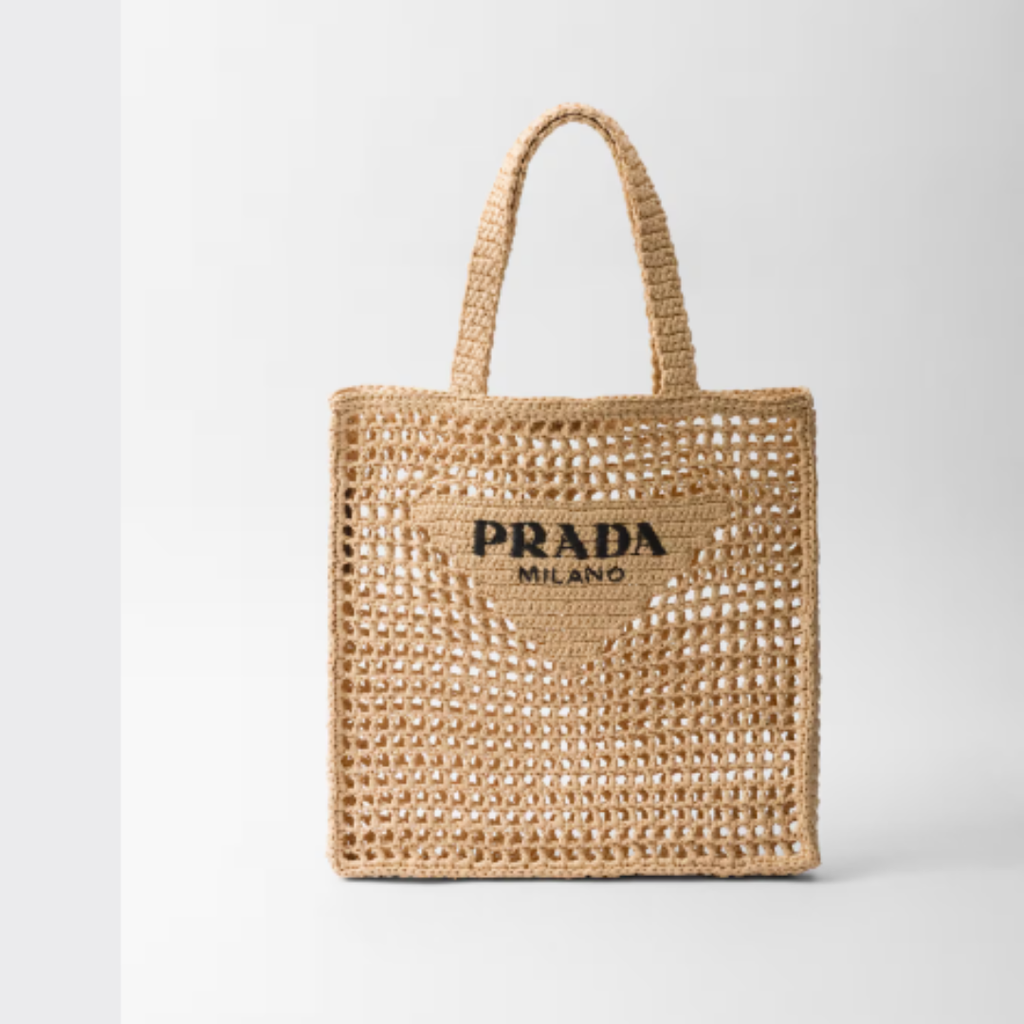 Crochet tote bag