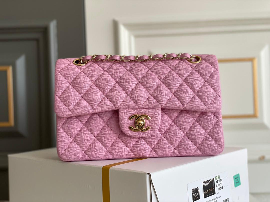 Classic Flap Small Bag 23cm – Pink Edition