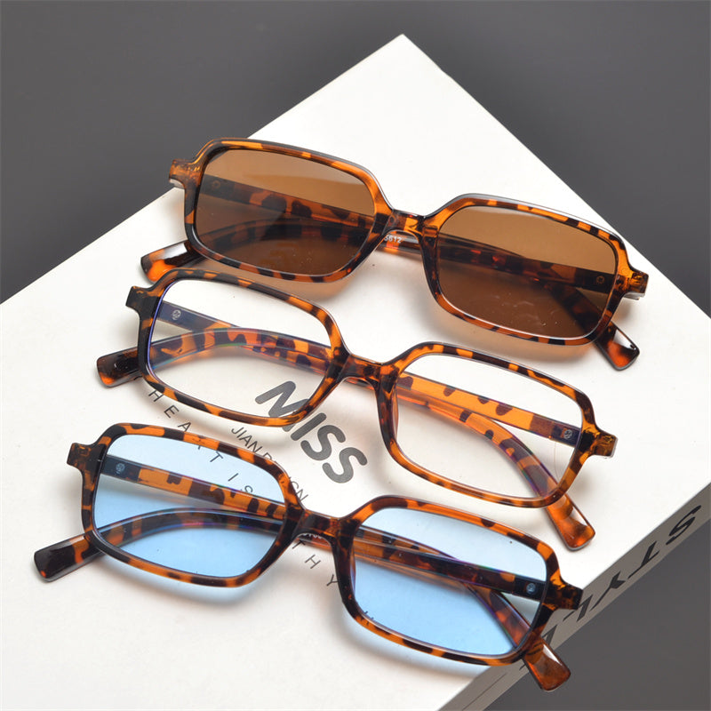 Rectangular Acetate Sunglasses - draft