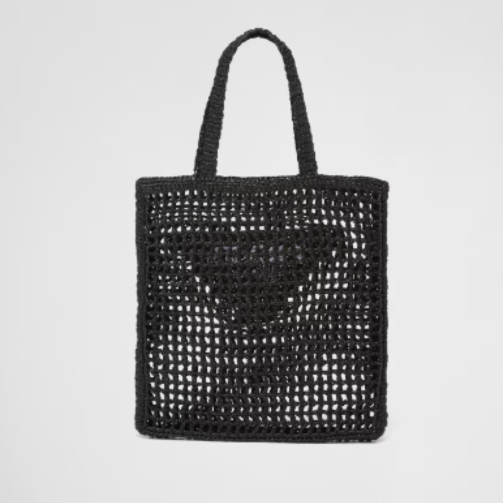 Crochet tote bag
