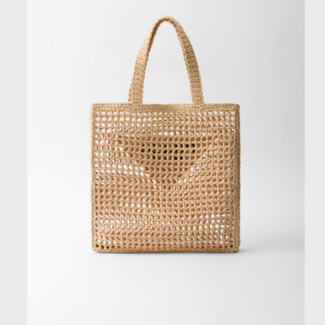 Crochet tote bag