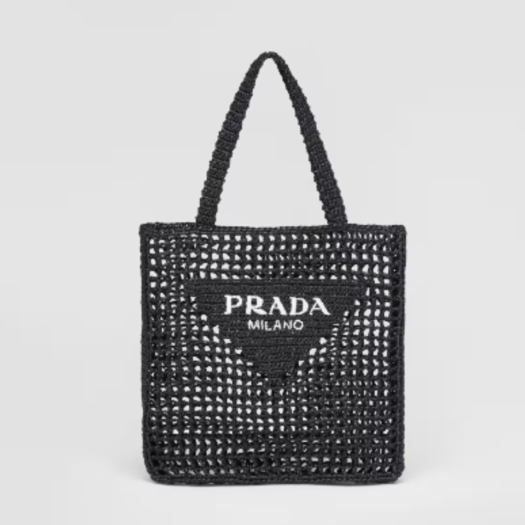 Crochet tote bag
