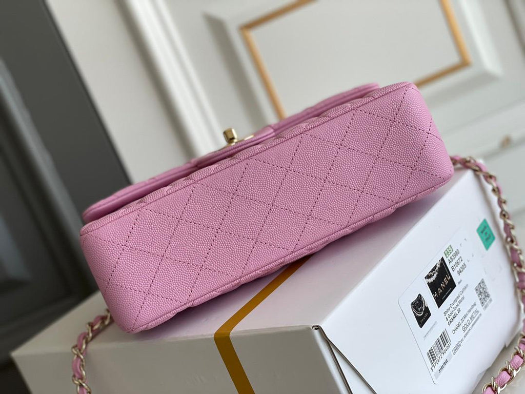 Classic Flap Small Bag 23cm – Pink Edition