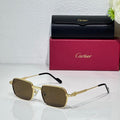 Square Metal Sunglasses - draft