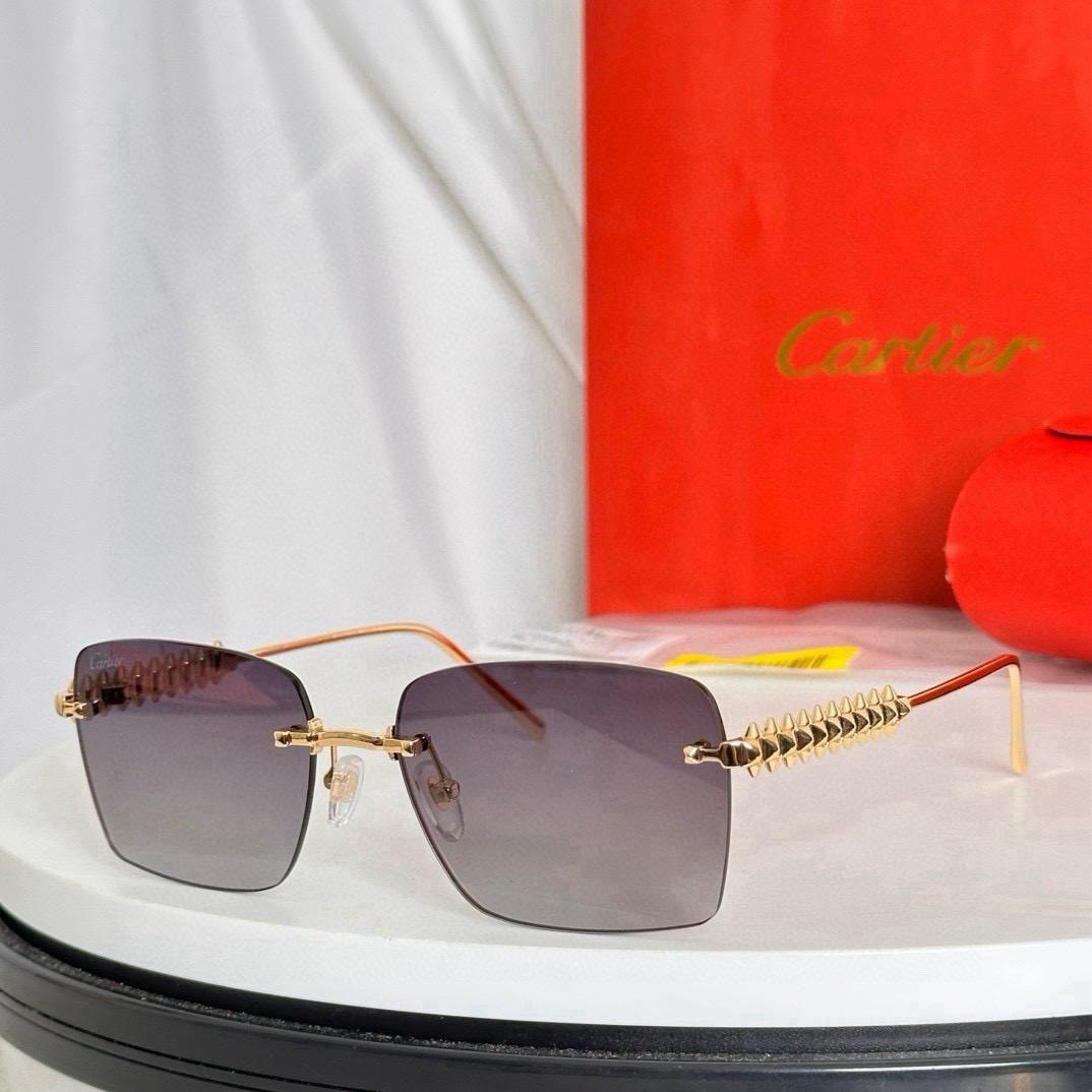 Rimless Square Sunglasses - draft
