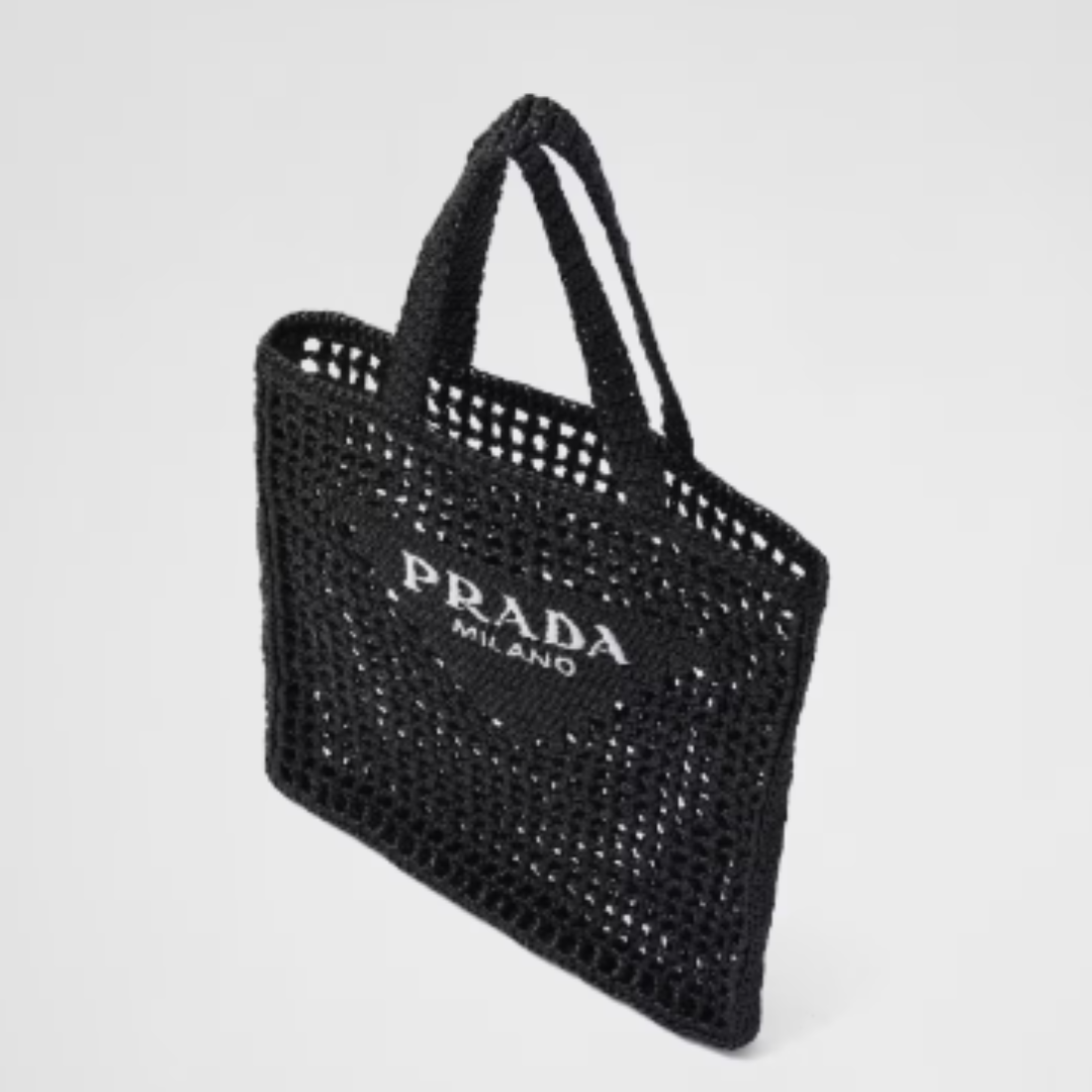Crochet tote bag