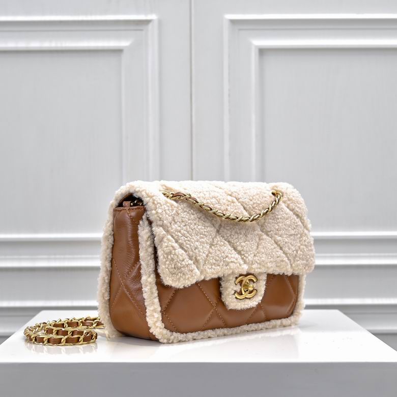 Leather Quilted Shoulder Bag - draft