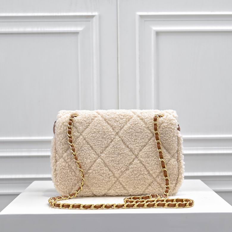 Leather Quilted Shoulder Bag - draft
