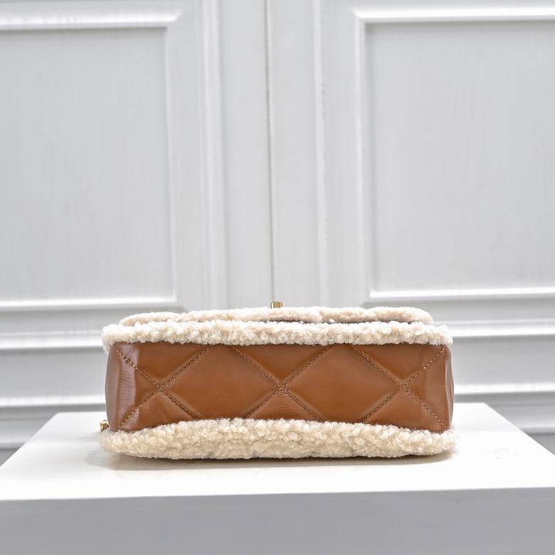 Leather Quilted Shoulder Bag - draft