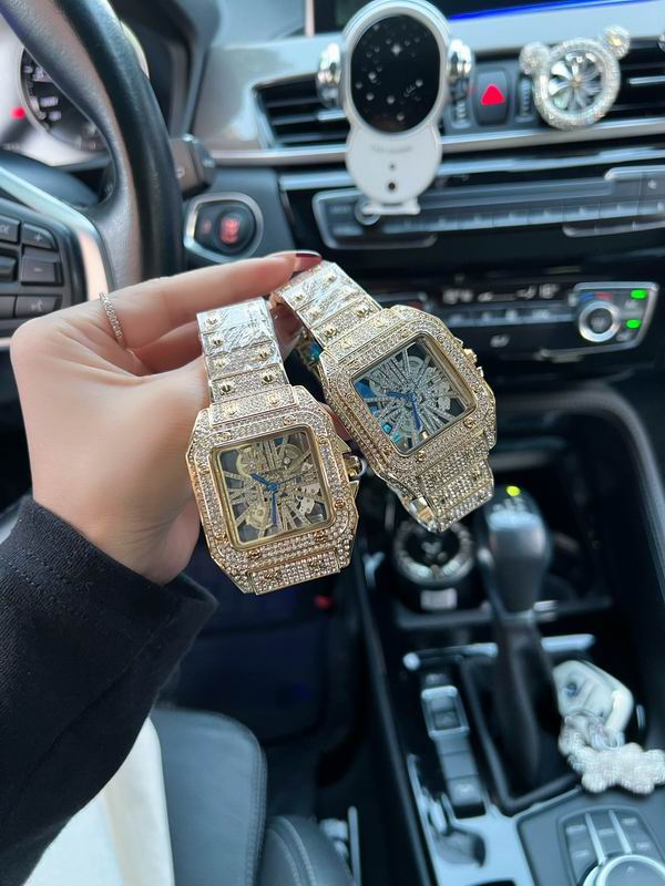 Iced Square Luxury Watch - draft