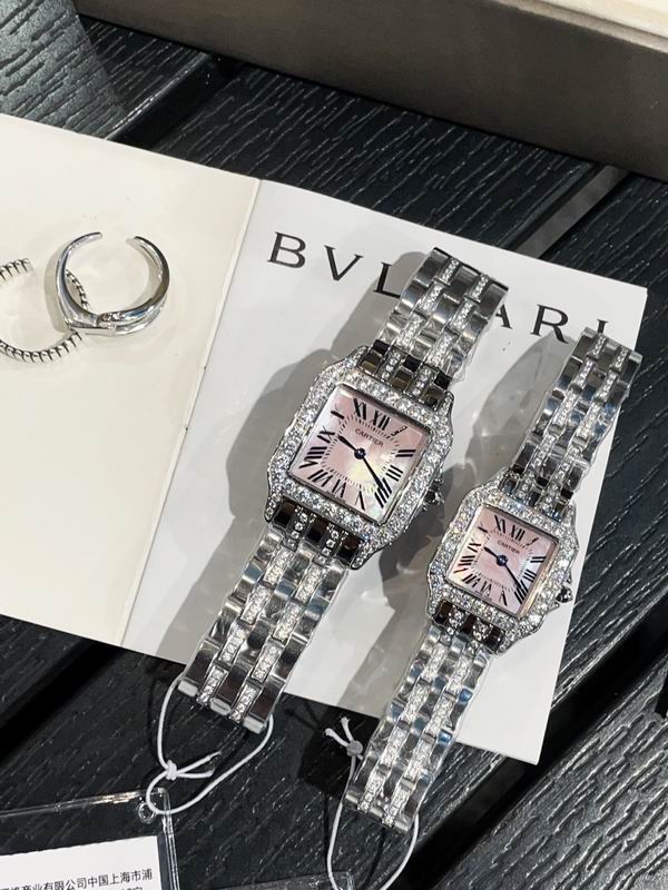 Luxury Square Diamond Watch - draft