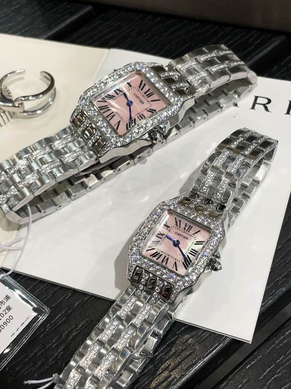 Luxury Square Diamond Watch - draft