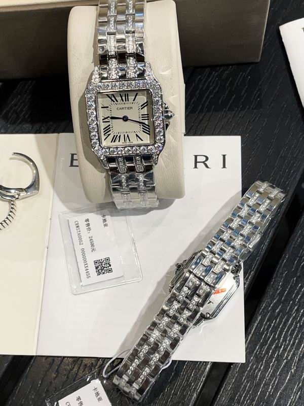 Luxury Square Diamond Watch - draft