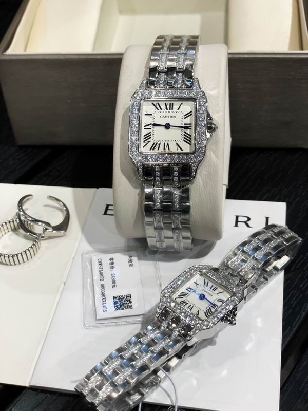 Luxury Square Diamond Watch - draft