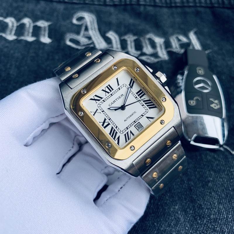 Luxury Square Automatic Watch - draft