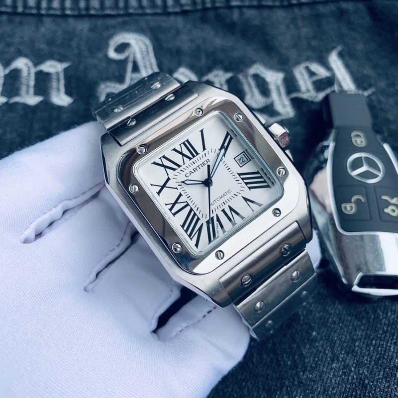 Luxury Square Automatic Watch - draft