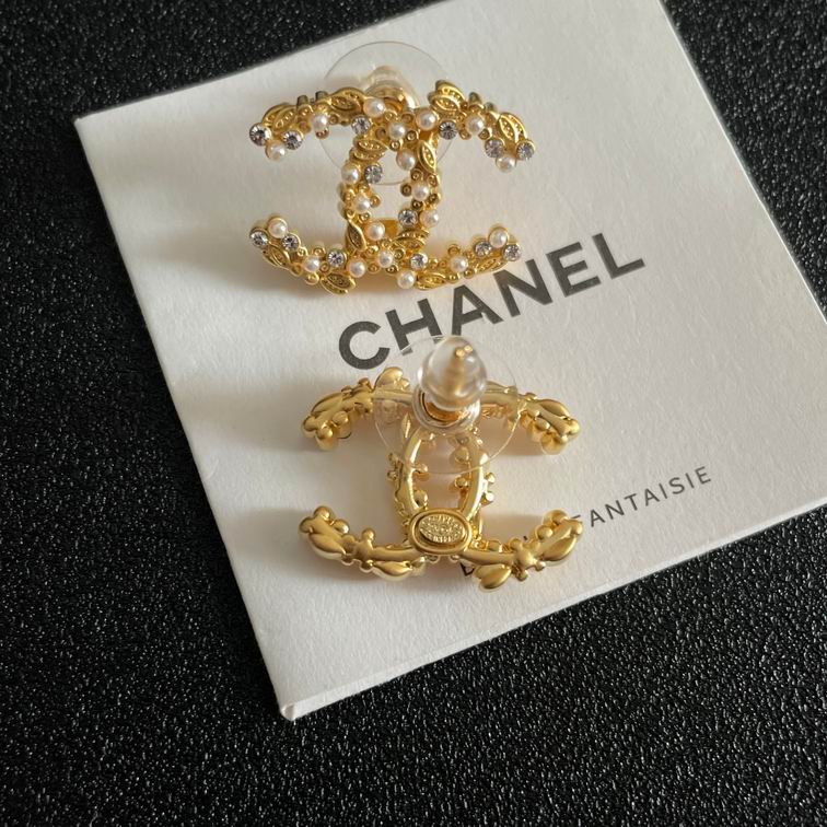 Pearl Letter Earrings - draft