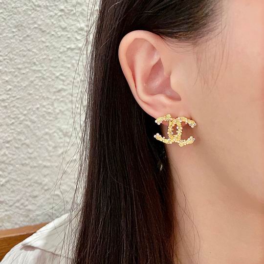 Pearl Letter Earrings - draft