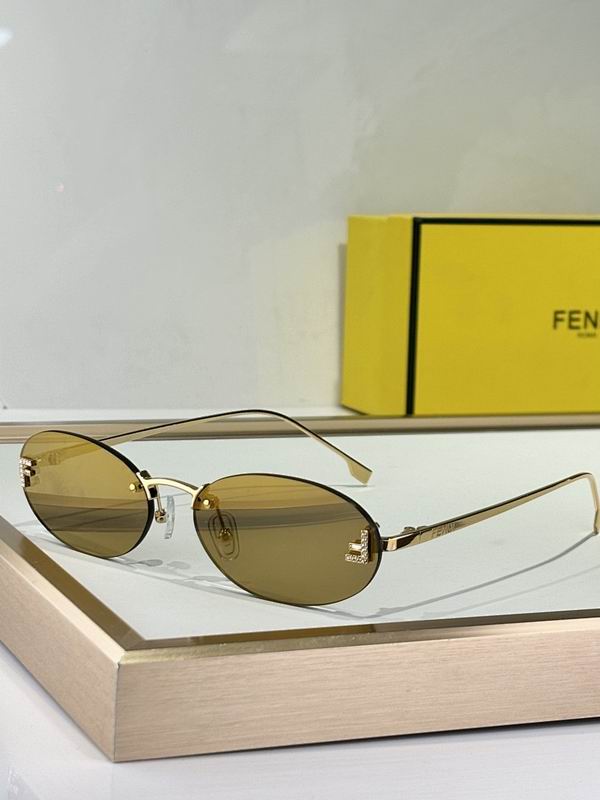 Slim Oval Metal Sunglasses - draft