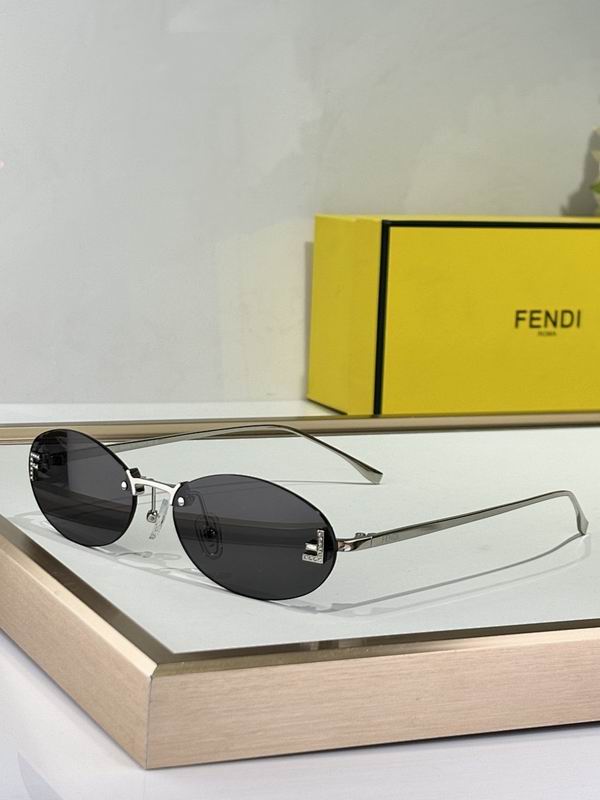 Slim Oval Metal Sunglasses - draft