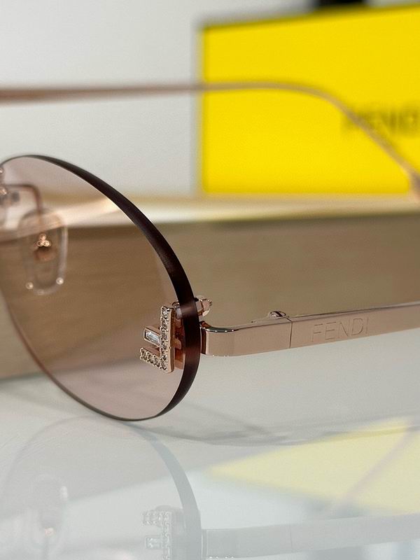 Slim Oval Metal Sunglasses - draft