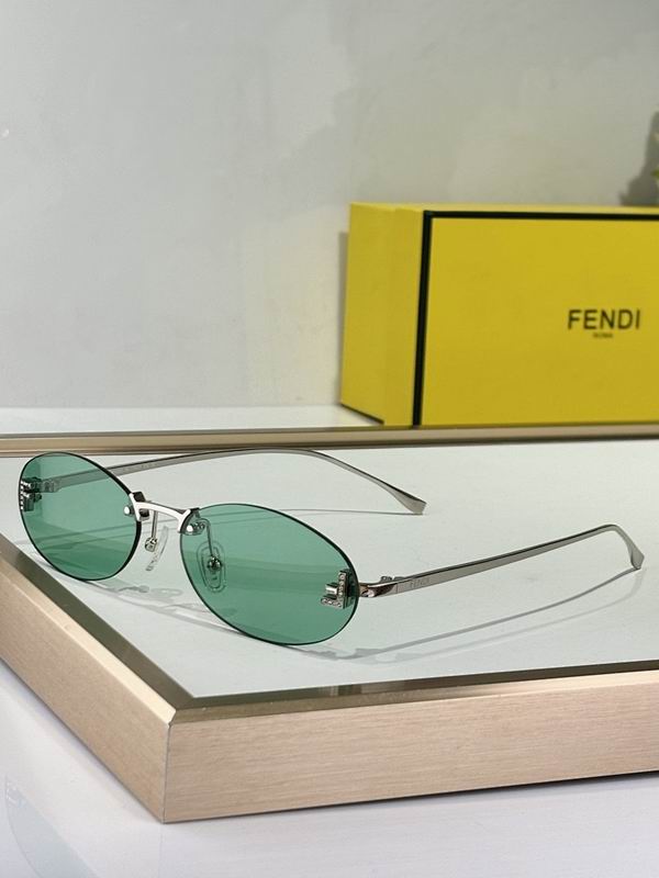 Slim Oval Metal Sunglasses - draft