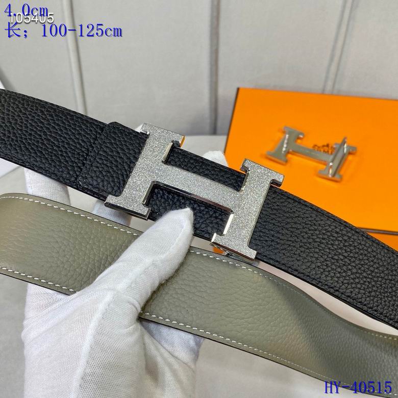 Iconic Reversible Leather Belt - draft