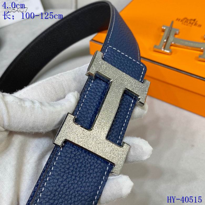 Iconic Reversible Leather Belt - draft