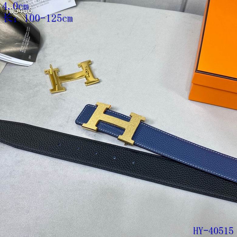 Iconic Reversible Leather Belt - draft